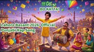 Lahore Basant 2026 Official Punjabi Rap Song | BO KATTA! | !!! بو کاٹا | Sunehre Din