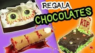 REGALA CHOCOLATES  en Halloween - DIY Día de los Muertos