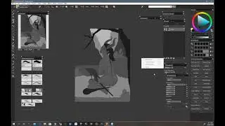 Creating a movie poster in Painter 2020