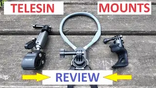DJI OSMO ACTION 4 - TELESIN MOUNTS REVIEW