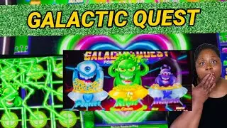 ДВОЙНОЙ ДЖЕКПОТ! МАКСИМАЛЬНЫЕ И МАЛЕНЬКИЕ ИГРЫ на игровом автомате Galactic Quest! #слот #казино ...