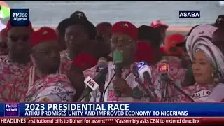 Atiku promises unity and improved economy to Nigerians