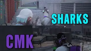 SHARKS INVADE a la CMK y se TIROTEAN con ARMAS LARGAS | DOVUX LIFE