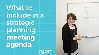 How to Write a Strategy Planning Agenda
