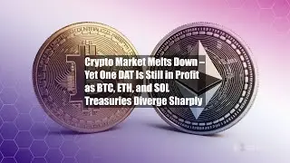 Рынок криптовалют рушится &mdash; но DAT все еще приносит прибыль, как и BTC,