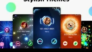 Color Phone Flash-call screen