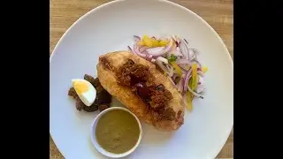 Peruvian Stuffed Potato / 