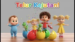 Kejutan Di Dalam Telur – Lagu Anak Telur Surprise | Egg Surprise Song Indonesia