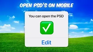 Here's How You Can Open Psd's On Mobile 📱