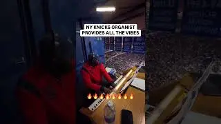 🔥You Won't Believe How the Knicks Organist Hypes Up the Crowd🔥 #moneondabeat #musicproducer #beats