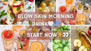 Morning Detox Drinks for Skin Glow, Fat Burn & Immunity 🍋 | Natural Beauty Secrets