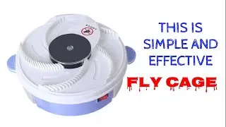 Automatic fly trap |  FLY CATCHER | Electric flycatcher | DIY FLY | Electric house fly trap