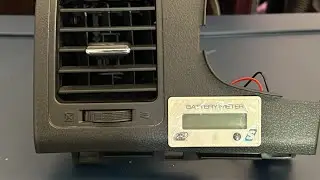 XS power battery / voltage meter from sparked innovations installed
