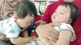 Baby Twin Medical Check-up 