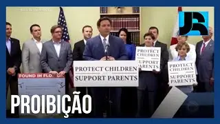 Lei sancionada na Flórida proíbe debate sobre orientação sexual e identidade de gênero nas escolas