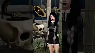 Wednesday dance #secondlife #gaming  #wednesdayaddams