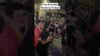 #kiz #kizomba #urbankiz #free #montreal #friday #streetparty