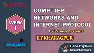 NPTEL Computer Networks And Internet Protocol Week 1 Assignment Answers 2026 | Baba Explains