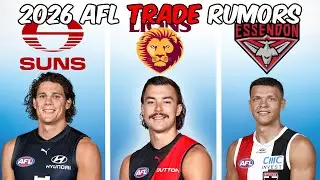 NEW and SHOCKING AFL TRADE RUMORS 2026 Season