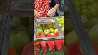 Only $0.60 Perfect Fresh Fruit Cutting in Bangkok