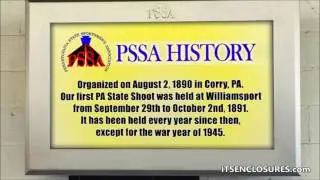 LCD Enclosure, Digital Signage, The Pennsylvania State Sportsmen's Association (PSSA), ITSENCLOSURES