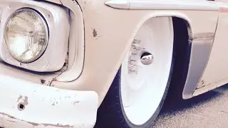 Chevy C-10 wheel collar dress-up kit installation