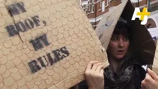 Violent Protests Over London House Prices And Gentrification