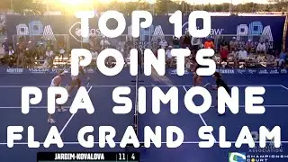 TOP 10 POINTS - PPA Simone Jardim Florida Grand Slam