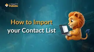 How to import your contact list