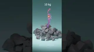 3D Crash Simulation in Fantasy Weapon #3dmodeling #3danimation #animation