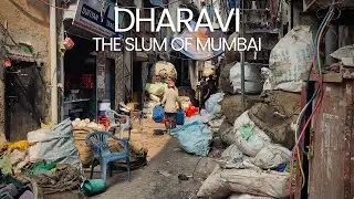 VISITO la sesta BARACCOPOLI pi&ugrave; grande al mondo: DHARAVI | India Ep.9 🇮🇳