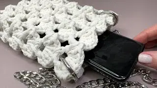 Сумка крючком для начинающих просто и быстро