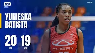 Batista EXPLODES WITH 20 PTS for Chery Tiggo EV vs. Galeries Tower 🔥 | 2025 PVL REINFORCED CONFEREN