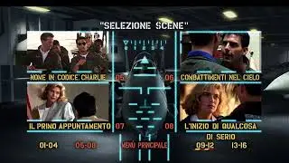 Top Gun (Top Gun - 1986) di Tony Scott -  Menu e submenu del DVD 1 - ITA