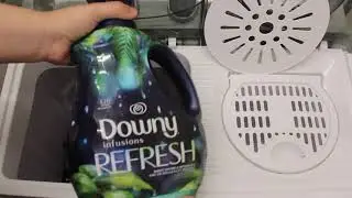 Sound of Laundry 👖Washing Filthy Smelly Work Clothes 🤢 Kuppet Portable Washer 🧺 No Music No Talking