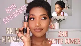 THE NEW BEST DRUGSTORE FULL COVERAGE FOUNDATION? LOREAL INFALLIBLE MATTE COVER FOUNDATION REVIEW.