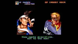 WORLD HEROES ALPHA DENSHI – 1992 arcade retrogame longplay , complete game infinite energy ( cheat )