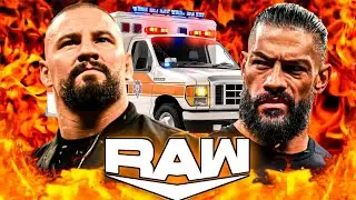 Roman Reigns vs Bron Breakker Ambulance Match WWE Raw Netflix