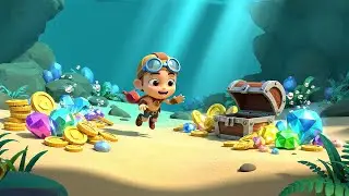 Fortnite Tiny Hero Hid Loot Under the Water | Nursery Rhymes for Kids & Baby Songs