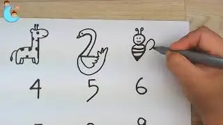 CONVIERTE Números en animales