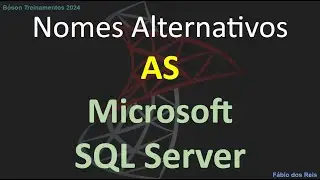 Alternative Names in Columns and Tables with AS in SQL Server