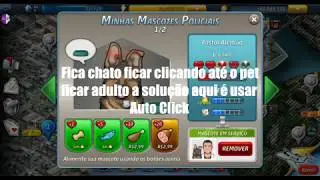 Criminal Case alimenta&ccedil;&atilde;o de pets com Auto Click e Game Guardian
