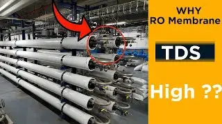 High TDS Problem in RO Product Water 🤔| Why RO Membrane TDS High