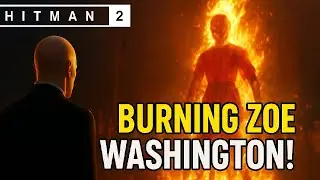 Hitman 2 Burn Zoe Washington​ ceremony  Phoenix from the Ashes Master difficulty