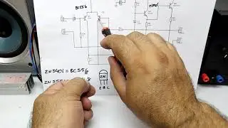 Amplificador Classe AB com peças de FONTE DE ATX de PC !!