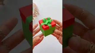 Gift Box DIY #xmas #christmas #diy #funny #art #craft #ideas #papercrafts #artist #merrychristmas