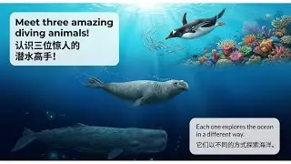 The Ultimate Diving Masters | Elephant Seal vs Sperm Whale vs Penguin | Deep Sea Science for Kids