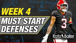 Defense (D/ST) Start Em / Sit Em - Fantasy Football Week 4