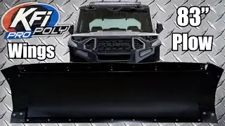2024 Polaris Ranger 1500XD KFI Snowplow Wing Install
