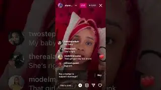 Stunnagirl addressing the fight with razor live (3/9/23)